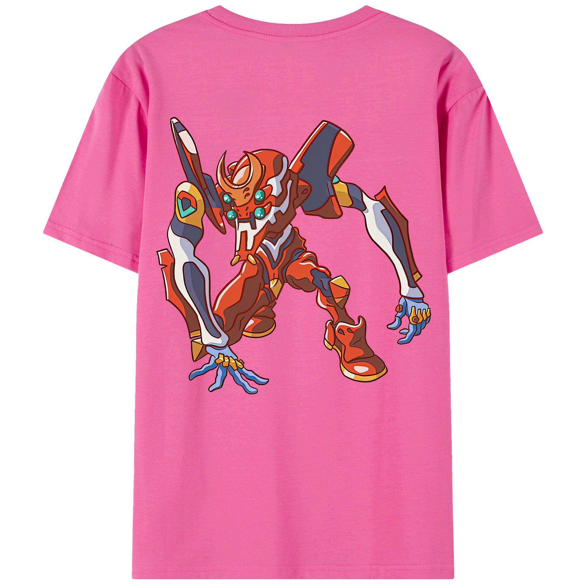 （画像用） EVA 新世紀エヴァンゲリオン レディース半袖Tシャツ(バックプリント)